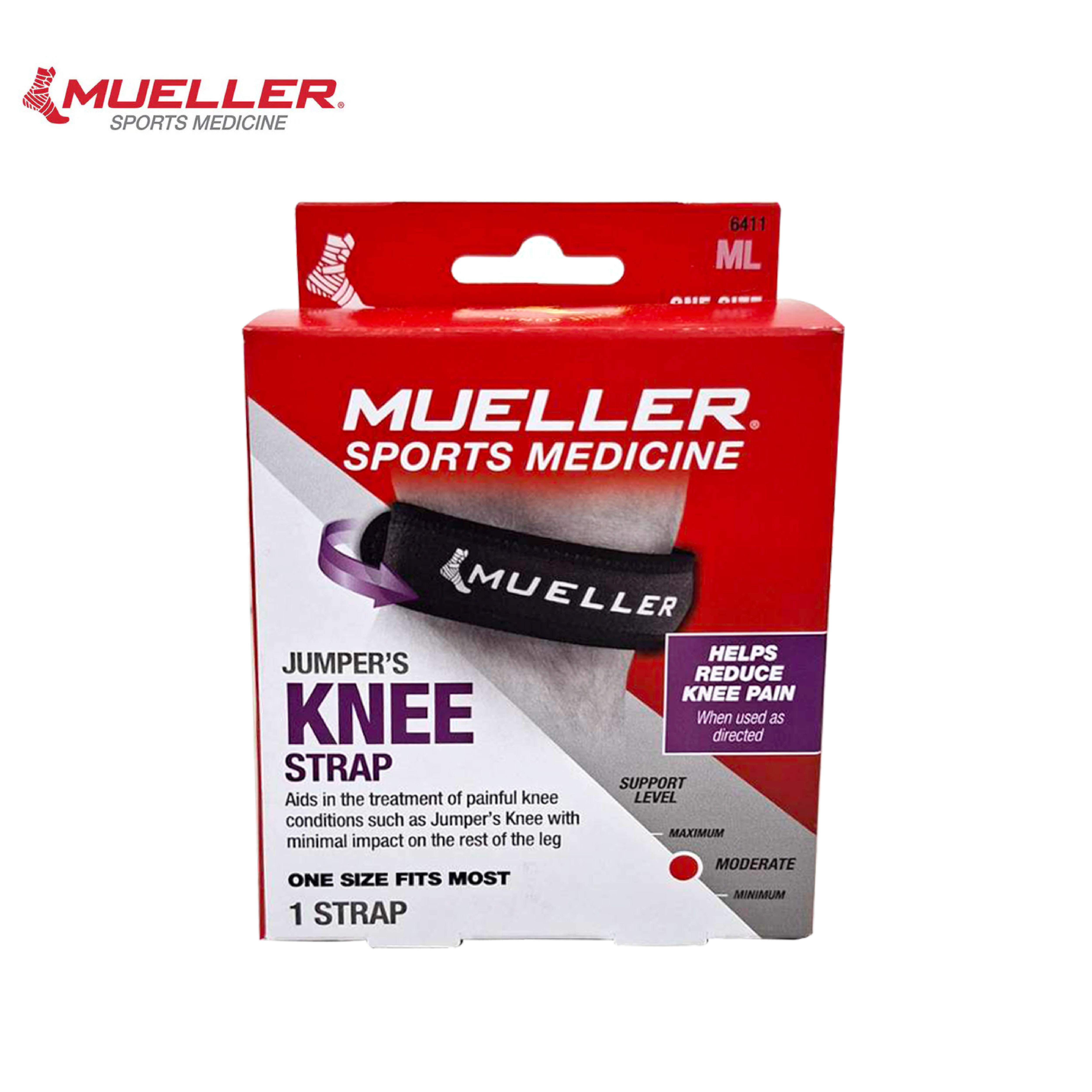 Mueller慕樂 6411加強型膝關節加壓帶產品圖片